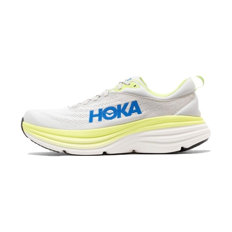 Hoka Bondi 8 'Grey Light Blue' Мужские