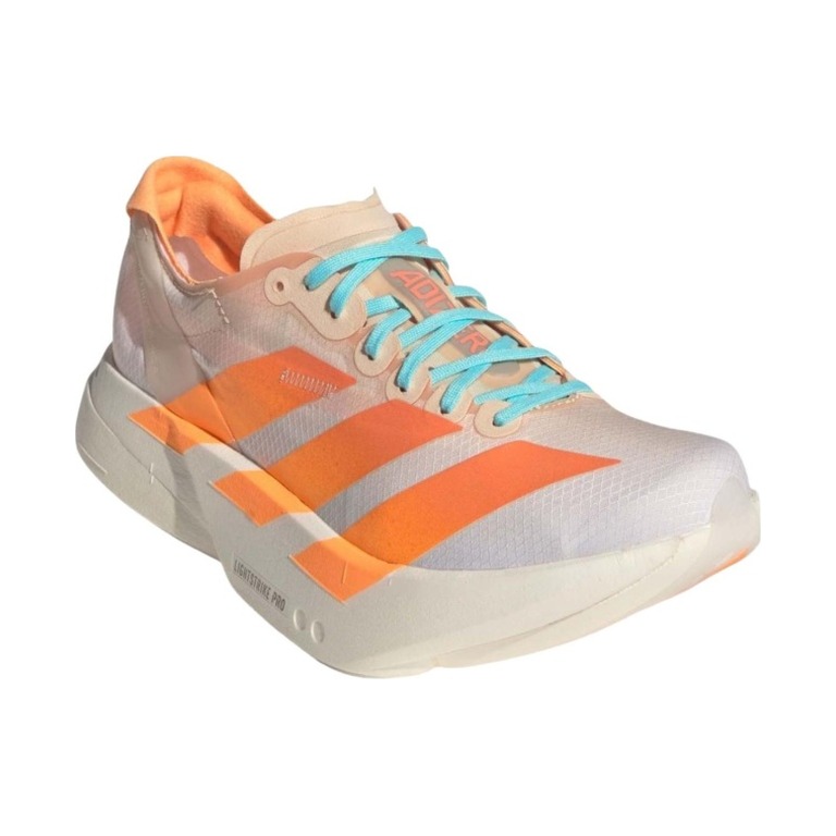 Adidas Adizero Adios Pro 4 'Crystal Sand / Flash Orange / Flash Aqua' Женские