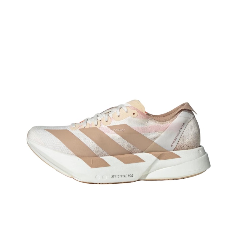 Adidas Adizero Adios Pro 4 'Chalk White / Warm Sandstone / Semi Impact Orange' Женские