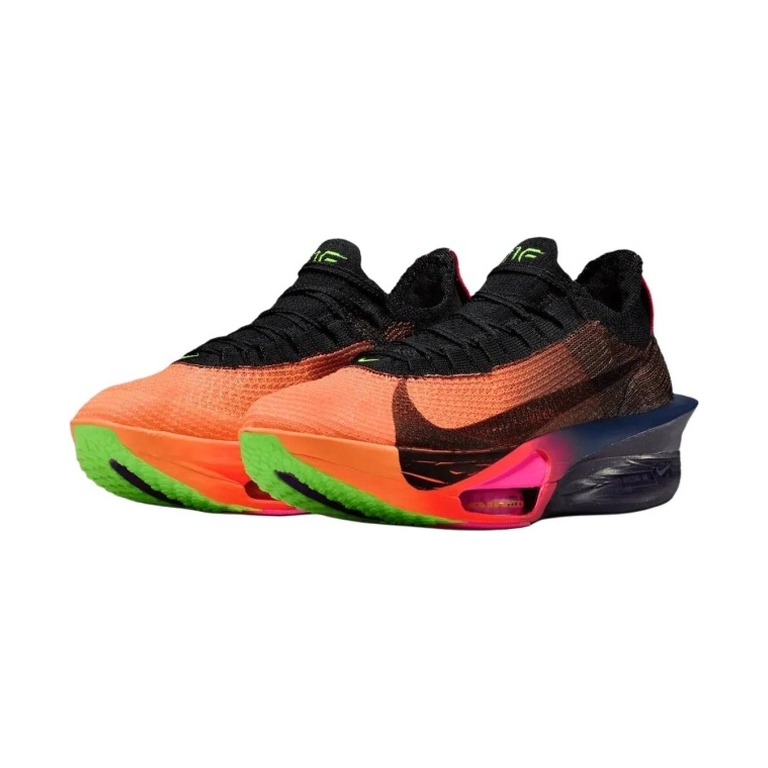 Nike Alphafly 3 'Orange Pulse Purple Dynasty Electric Green Black' Мужские