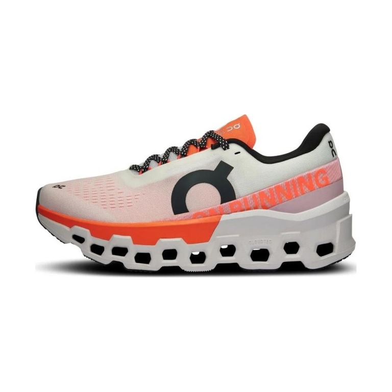 On Cloudmonster 2 'White Orange' Женские