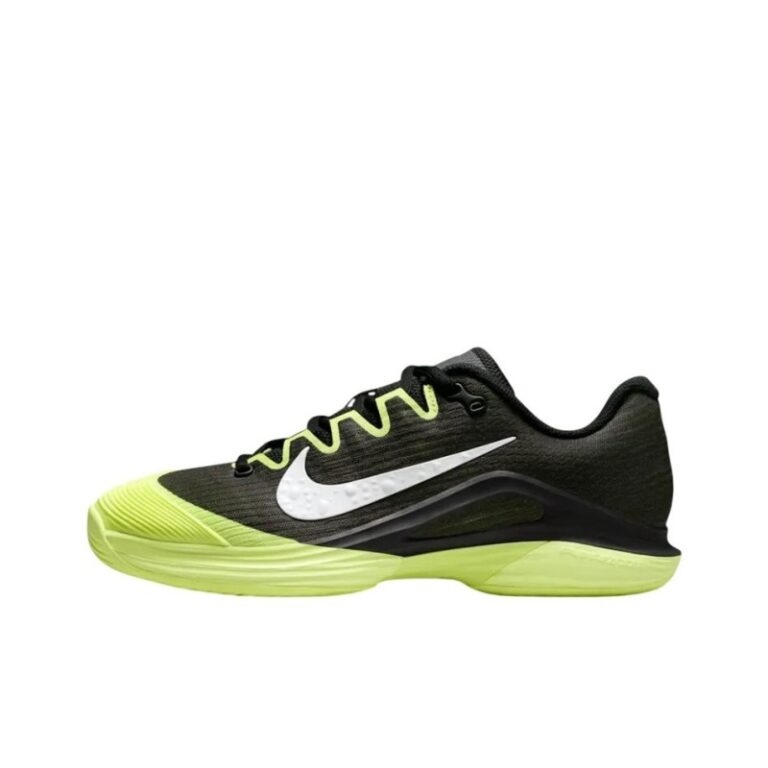 Nike Vapor 12 'Black Light Lemon Twist Blue Ribbon Heather White' Женские