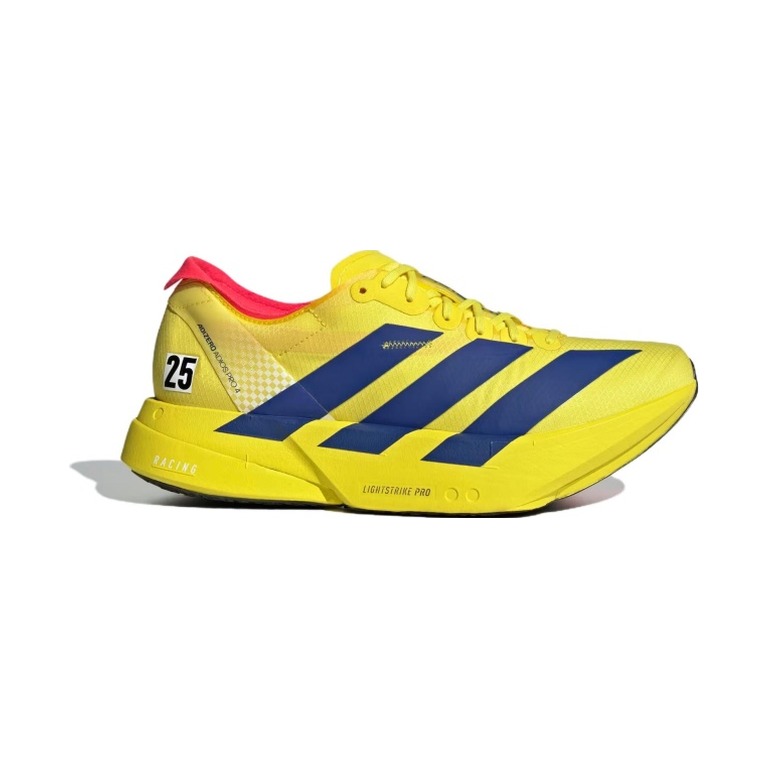 Adidas Adizero Adios Pro 4 'Pure Sulfur / Lucid Blue / Lucid Red' Мужские