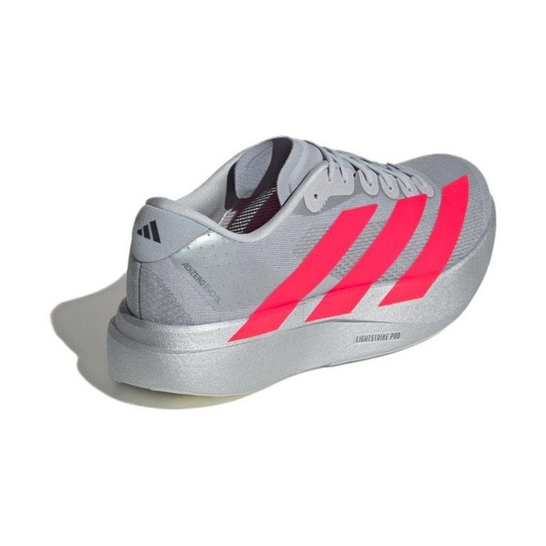 Adidas Adizero Evo SL 'Silver Metallic / Lucid Red / Iron Metallic' Мужские