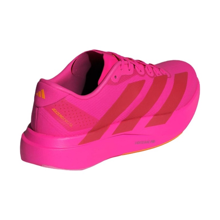 Adidas Adizero Evo SL 'Shock Pink / Pure Ruby / Lucid Tangerine' Мужские