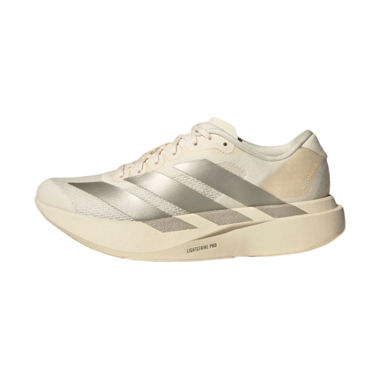Adidas Adizero Evo SL 'Wonder White / Cyber Metallic / Warm Vanilla' Женские