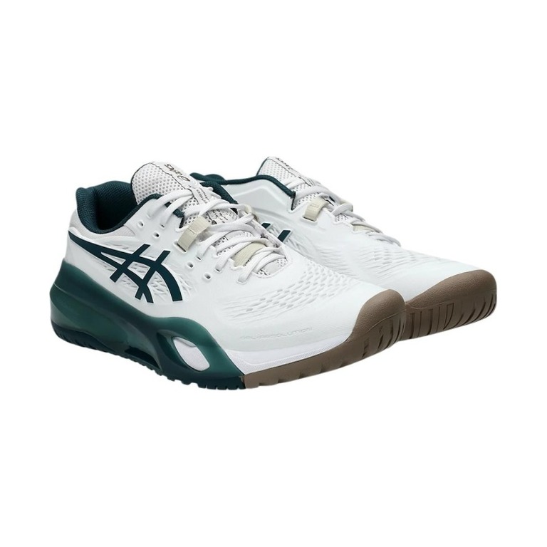 ASICS Gel-Resolution X 'Gel Resolution White Saxon Green' Мужские