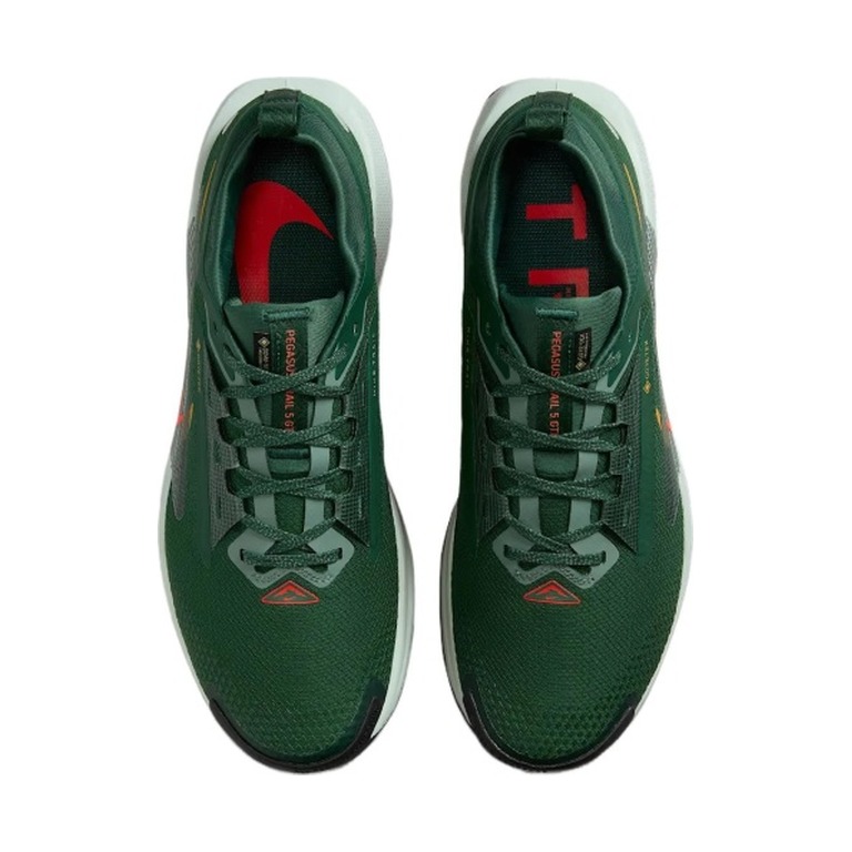 Nike Pegasus Trail 5 GTX 'Fir Clay Green Desert Ochre Bright Crimson' Мужские