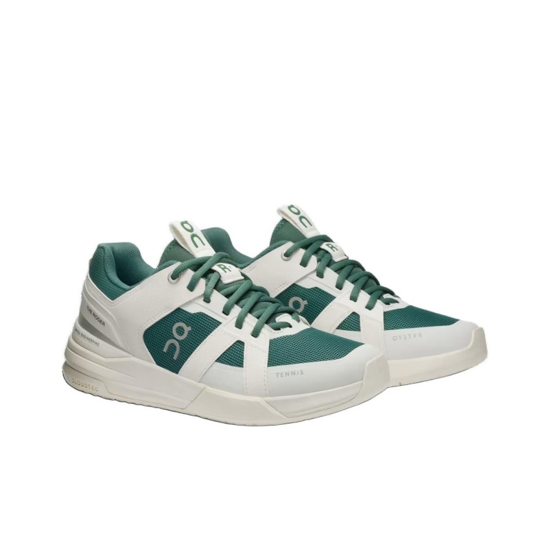 On THE ROGER Clubhouse 'White Green' Женские