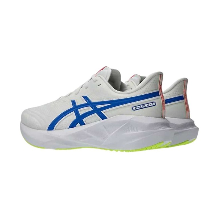 ASICS Novablast 5 'White/Tuna Blue' Мужские