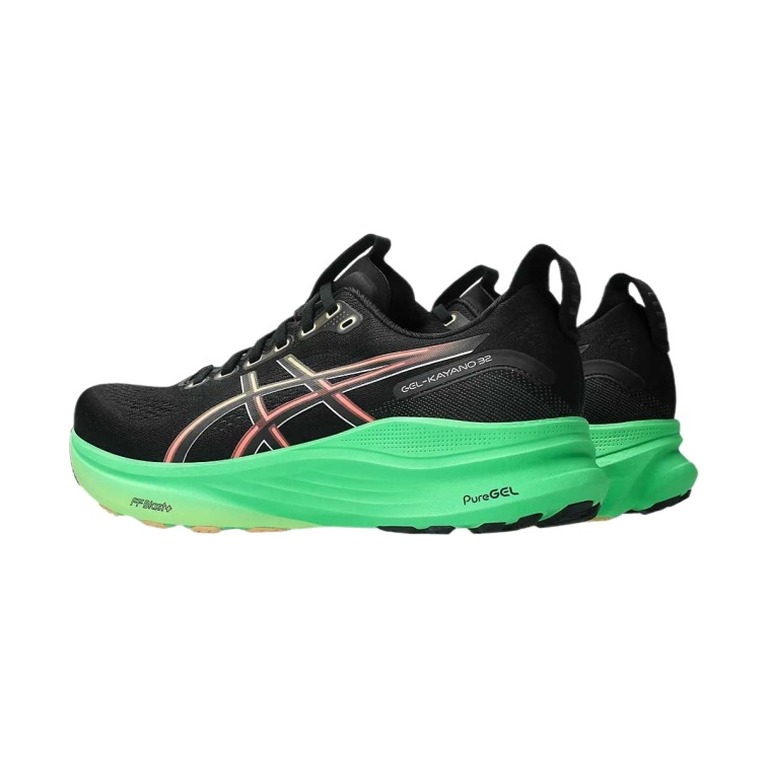 ASICS Gel-Kayano 32 'Black/Vital Green' Мужские