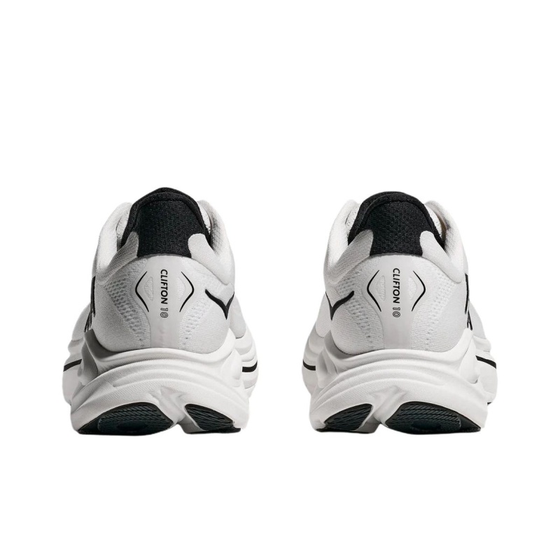 Hoka Clifton 10 'White Black' Мужские
