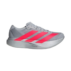 Adidas Adizero Evo SL 'Silver Metallic / Lucid Red / Iron Metallic' Мужские беговые кроссовки
