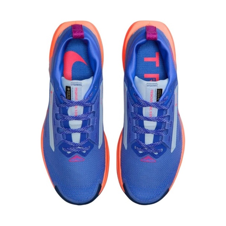 Nike Pegasus Trail 5 GTX 'React Gore Tex Sapphire Hydrogen Blue Pink' Женские