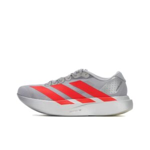 Adidas Adizero Evo SL 'Silver Metallic / Lucid Red / Iron Metallic' Женские