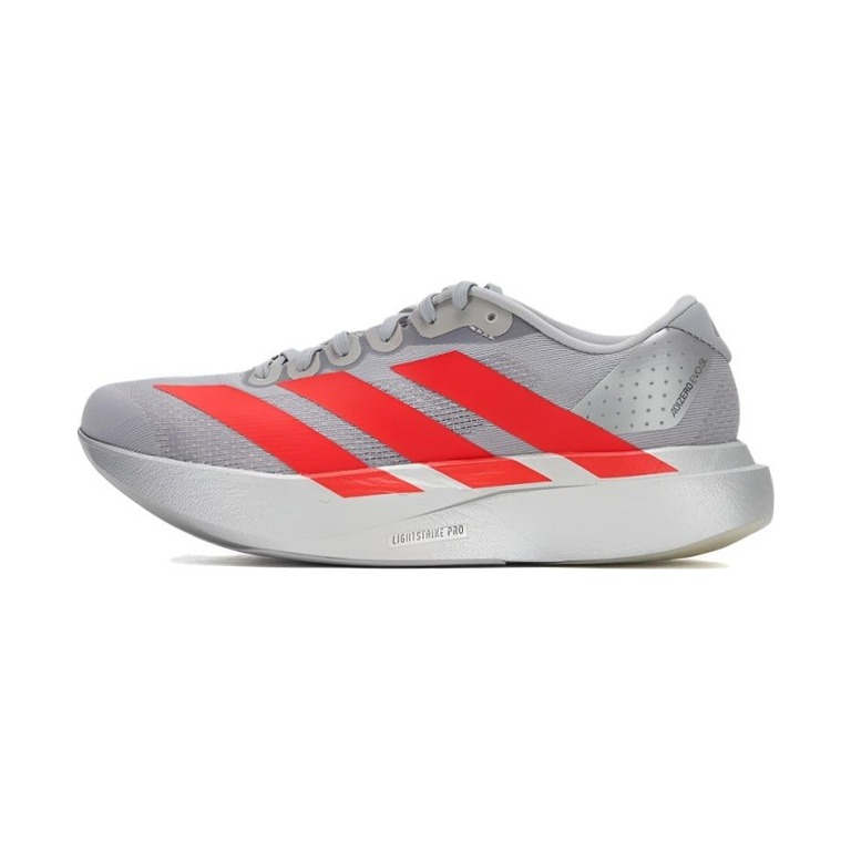 Adidas Adizero Evo SL 'Silver Metallic / Lucid Red / Iron Metallic' Женские