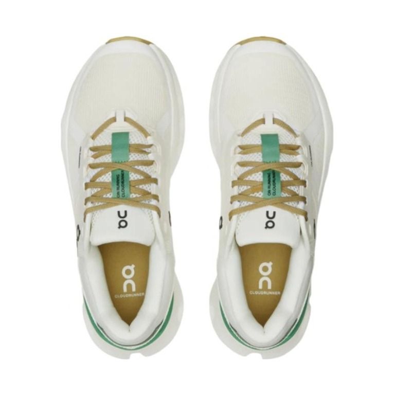 On Cloudrunner 2 'White Green' Женские