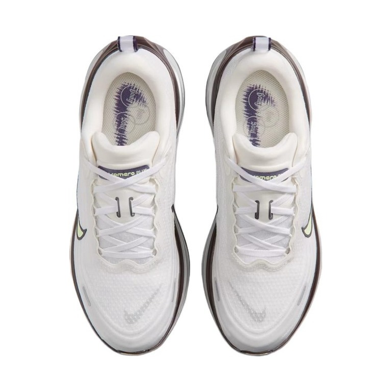 Nike Vomero Plus 'White / Pure Platinum / Metallic Silver / Dark Obsidian' Женские