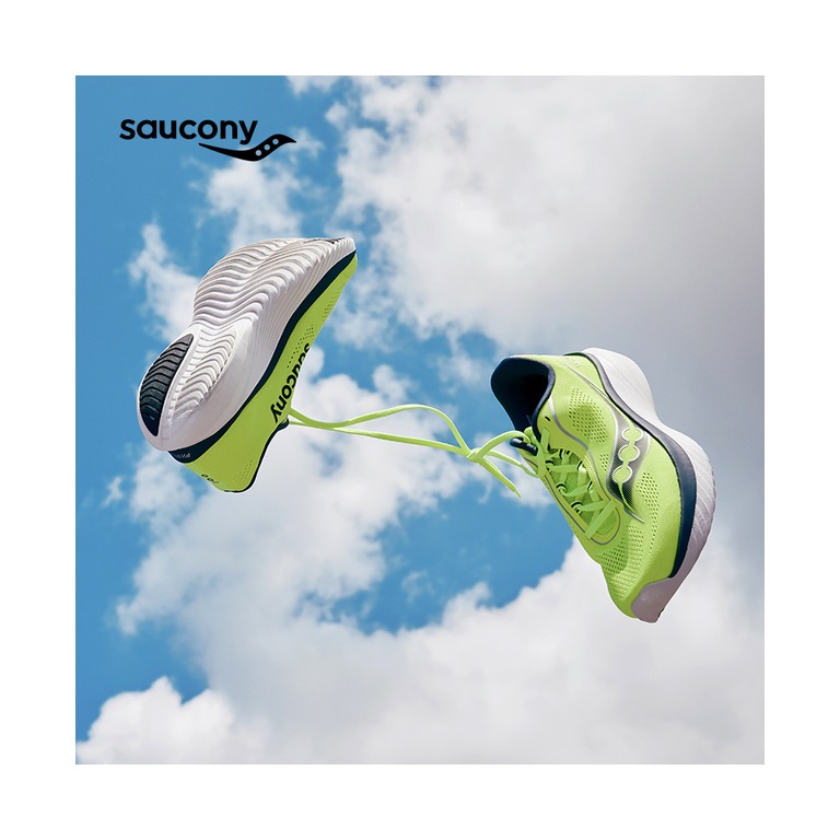 Saucony Kinvara 15 'Neon Green Blue' Мужские