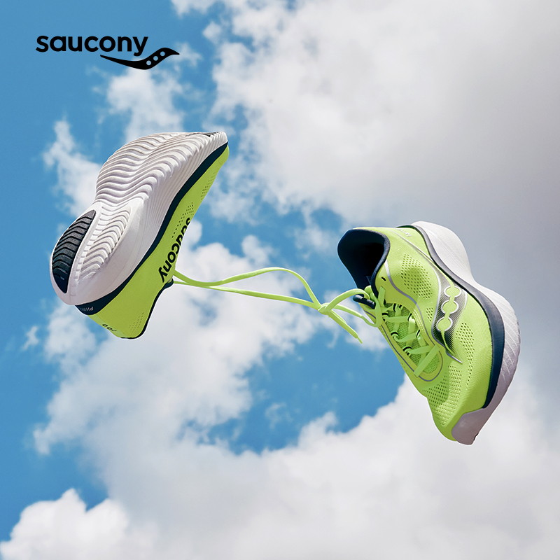 Saucony Kinvara 'Neon Green Blue' Мужские