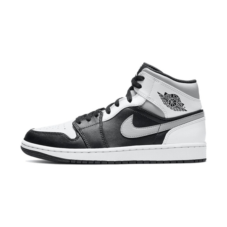 Air Jordan 1 Mid 'Black Dark Smoke Grey Gum Medium Brown Black' Мужские