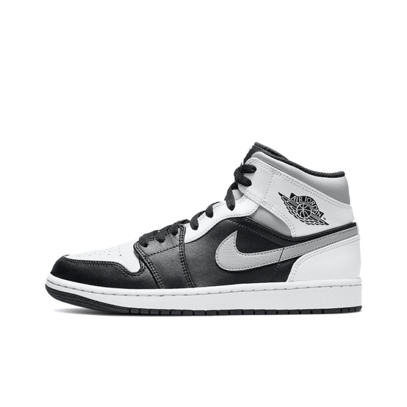 Air Jordan 1 Mid 'Black Dark Smoke Grey Gum Medium Brown Black' Мужские