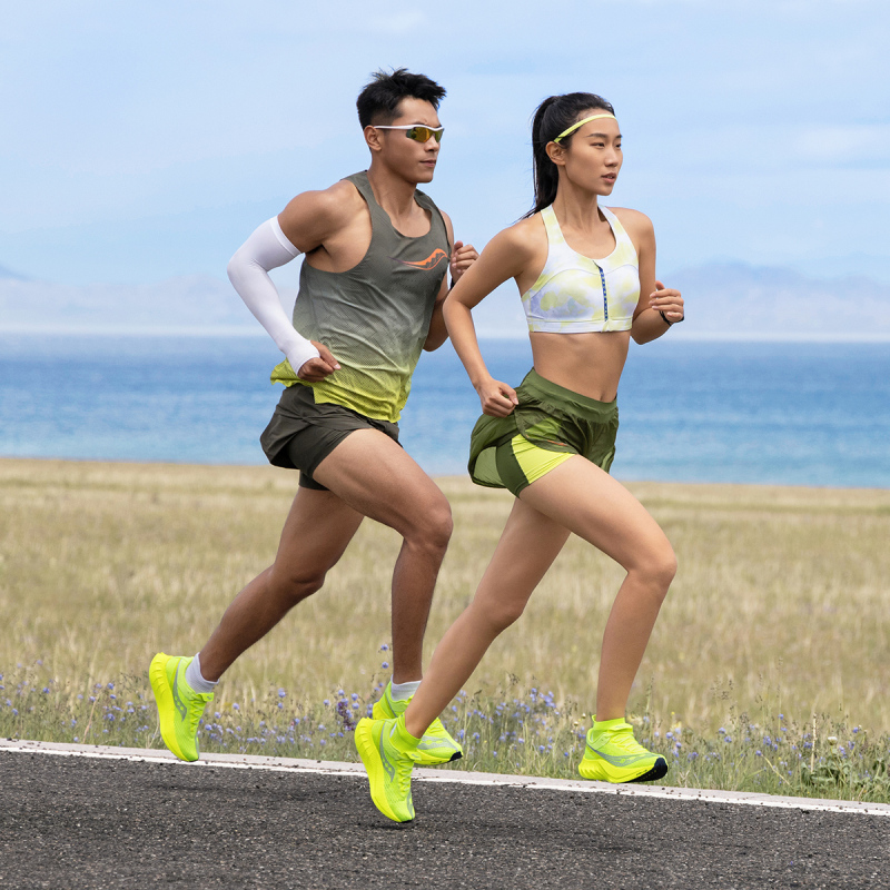 Saucony Endorphin Pro 'Verdant Green / Silver' Мужские