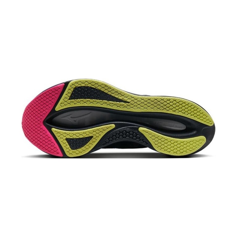 Mizuno Wave Rebellion Flash 2 'Black Pink Yellow' Мужские