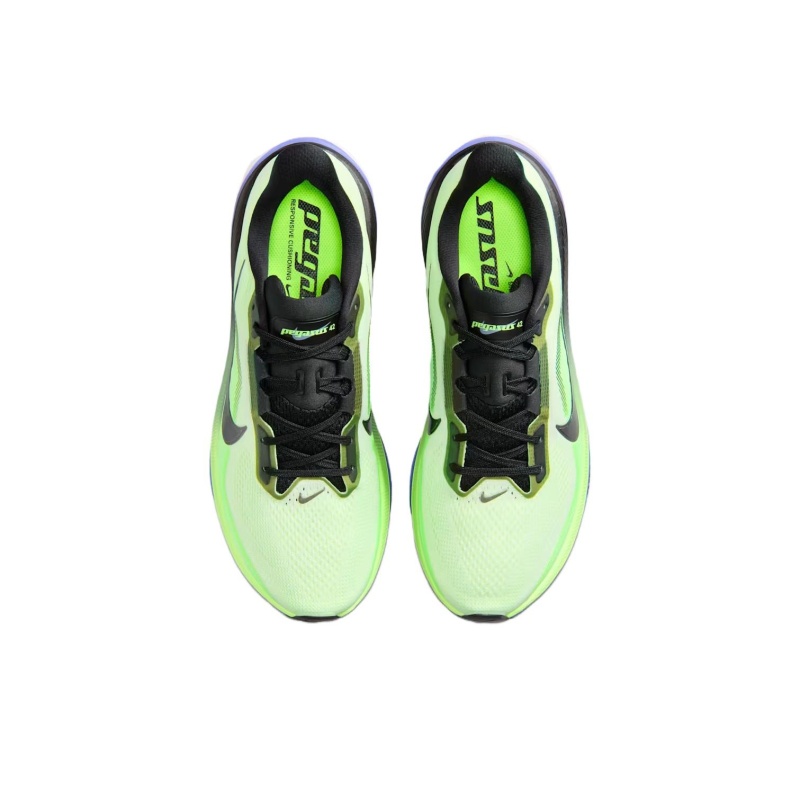 Nike Pegasus 42 'Volt Tint Sapphire Lime Blast Black Spruce' Мужские