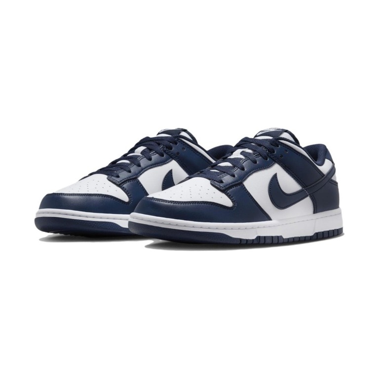 Nike Dunk Low 'White Midnight Navy' Мужские