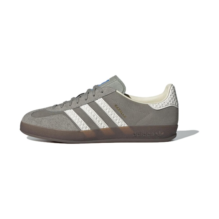 Adidas Gazelle Indoor 'Silver Pebble/Off White/Gold Metallic' Мужские