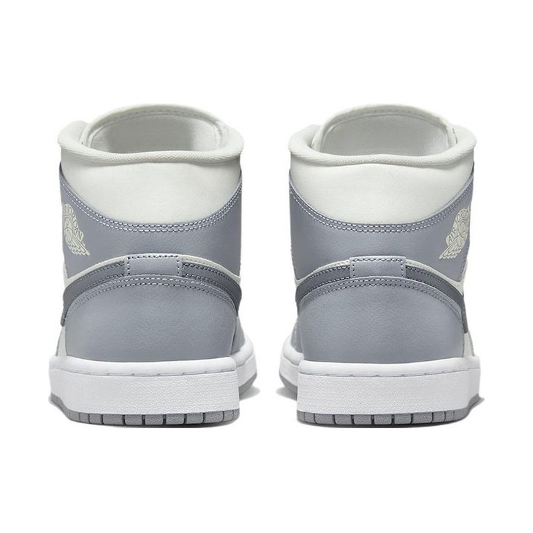 Air Jordan 1 Mid 'White Black University Blue' Женские