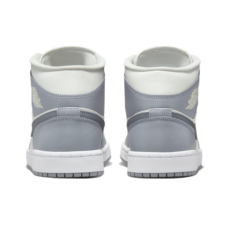 Air Jordan 1 Mid 'White Black University Blue' Женские