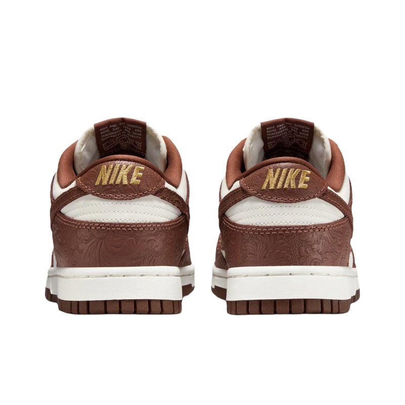 Nike Dunk Low 'Sail Sail Metallic Gold Fauna Brown' Женские