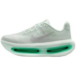 Barely Green Light Silver Sea Glass Metallic Silver
