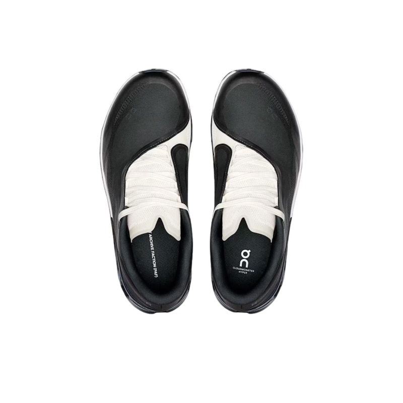 On Cloudmonster Hyper Paf 'Black White' Женские
