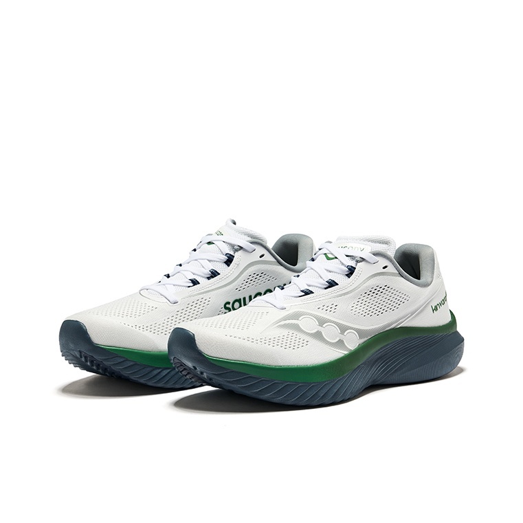 Saucony Kinvara 'White Grey' Мужские
