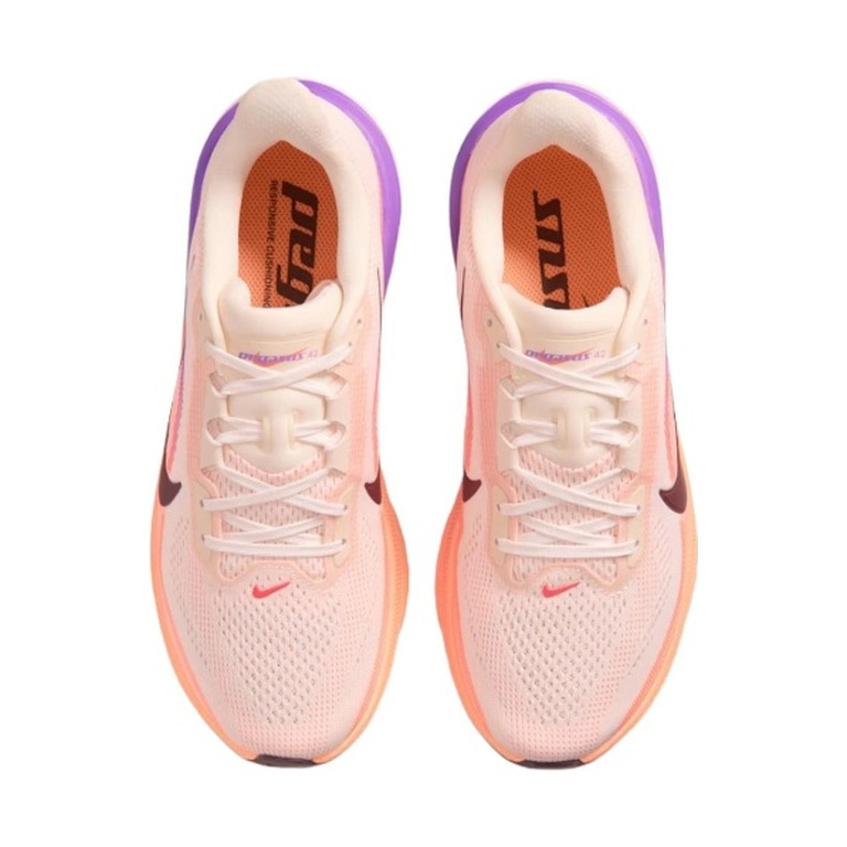 Nike Pegasus 42 'Chalk Orange Pulse Bright Violet Tattoo' Женские