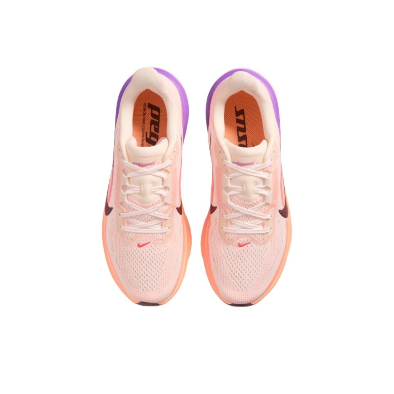 Nike Pegasus 42 'Chalk Orange Pulse Bright Violet Tattoo' Женские
