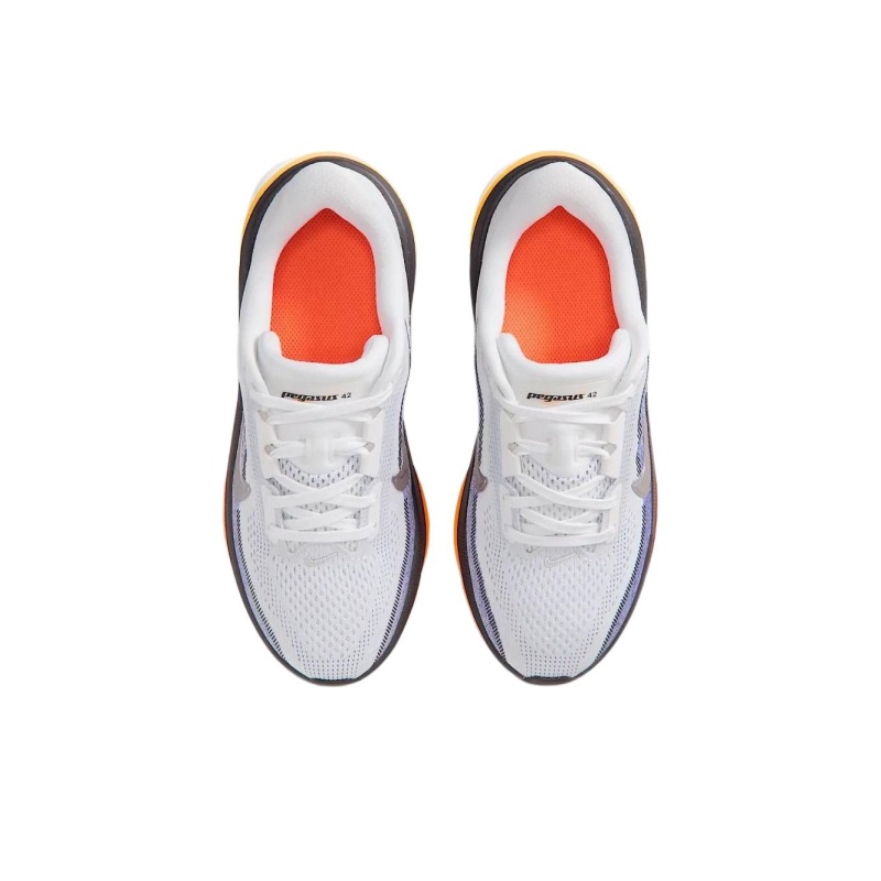 Nike Pegasus 42 'White Lapis Total Orange Metallic Silver' Женские