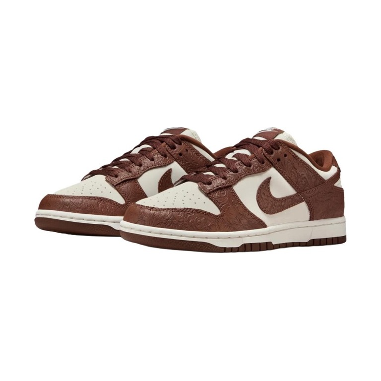 Nike Dunk Low 'Sail Metallic Gold Fauna Brown' Женские