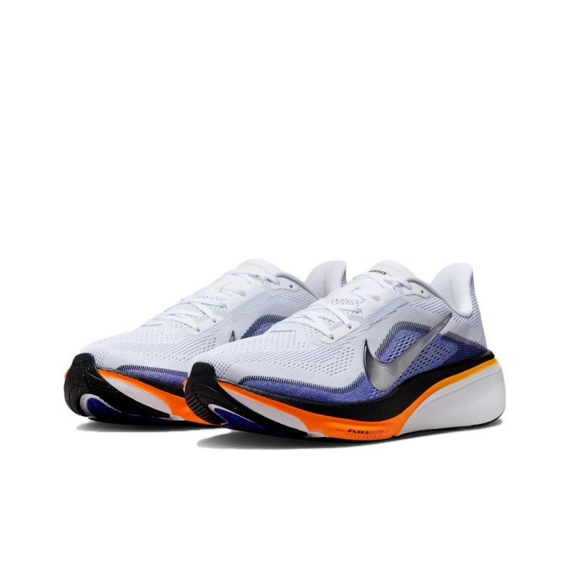 Nike Pegasus 42 'White Lapis Total Orange Metallic Silver' Мужские