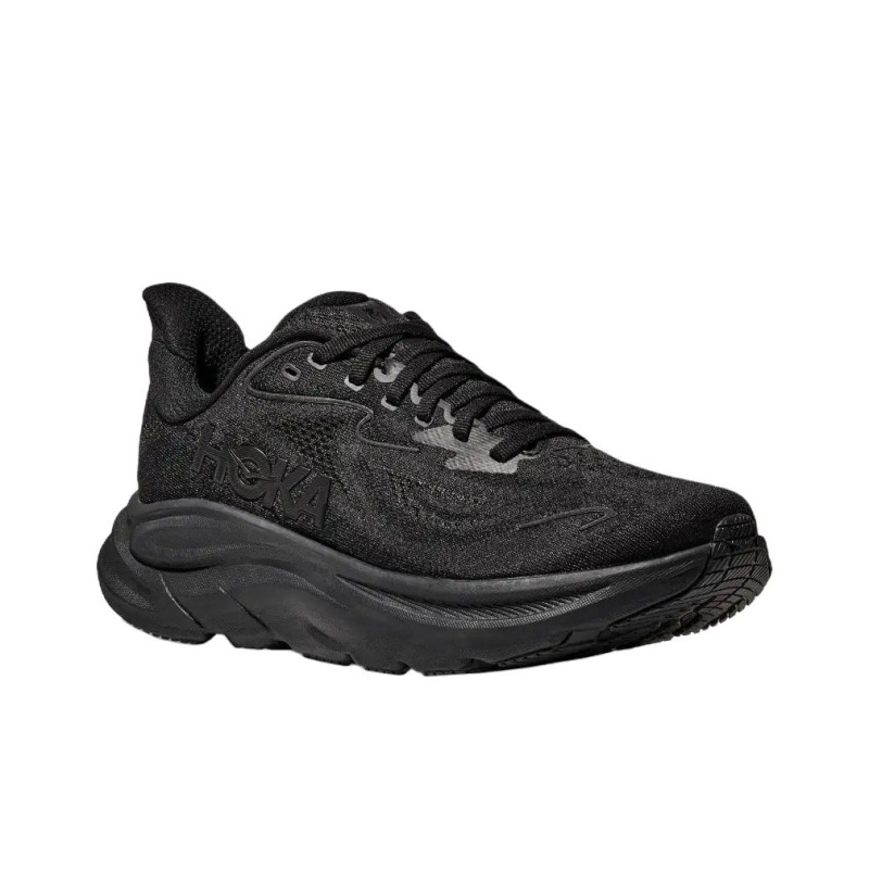 Hoka Clifton 10 'Black Black' Мужские