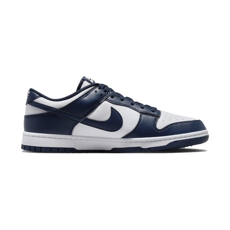Nike Dunk Low 'White Midnight Navy' Мужские