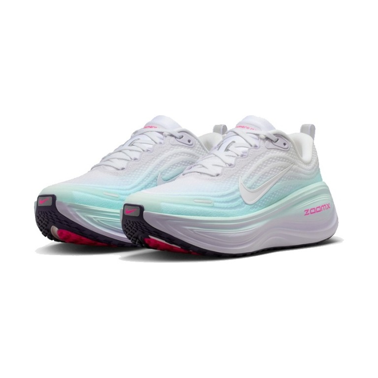 Nike Vomero Plus 'White Glacier Blue Dark Raisin' Женские