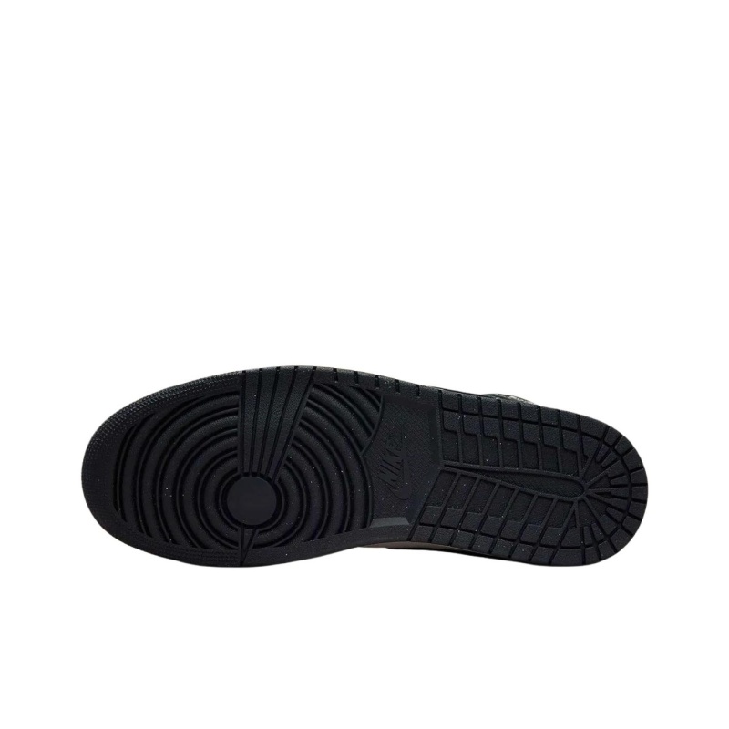 Air Jordan 1 Mid 'Light Orewood Brown Medium Olive Sail Off Noir' Мужские