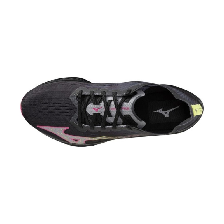 Mizuno Wave Rebellion Pro 2 'Black Silver Pink' Мужские