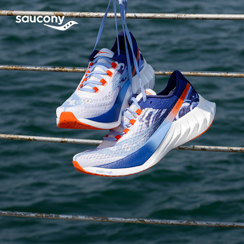 Saucony Endorphin Pro 'White Blue' Мужские
