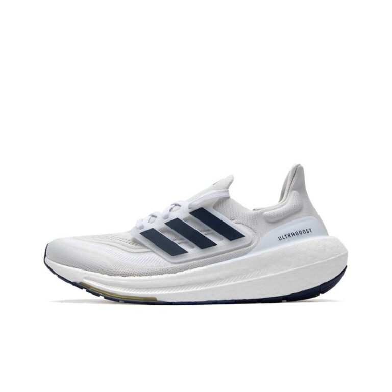 Adidas Ultraboost Light 'White Dark Blue' Мужские
