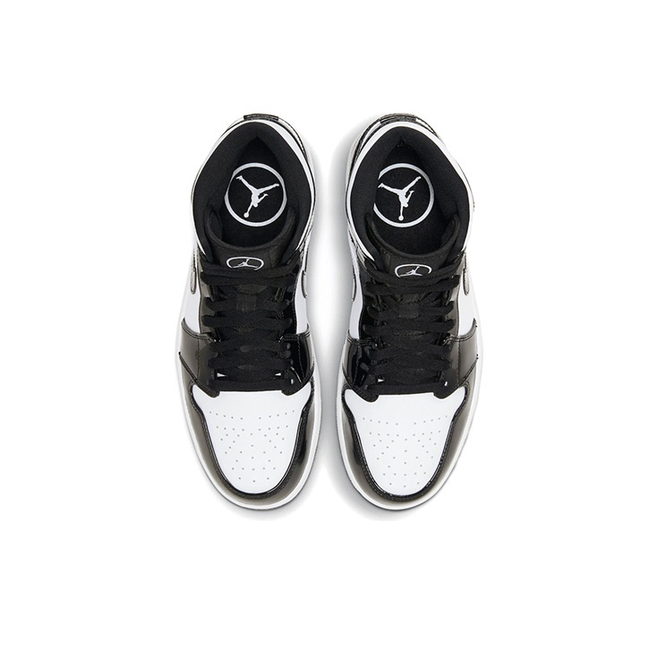 Air Jordan 1 Mid 'Blackened Blue Game Royal White Metallic Copper' Мужские